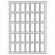 549 - Label Size 24mm x 51mm - 35 labels per sheet